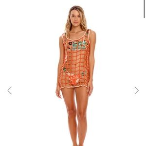 Agua Bendita Virginia Crochet Cover Up